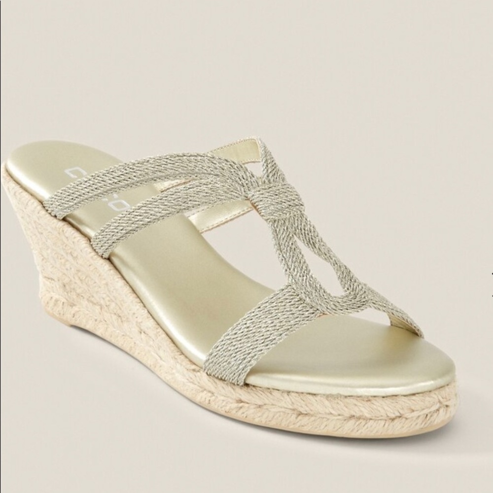 NWT!! Chico’s Lana wedge. Super cute!